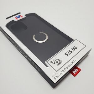 MYBAT Black Phone Case Apple iPhone 12 Pro/Max 6.7 New in Open Box